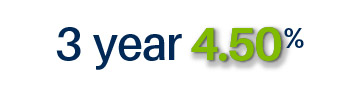 Deposit Special Rate 3 year 4.50% Deposit Special Rate 3 year 4.50%
